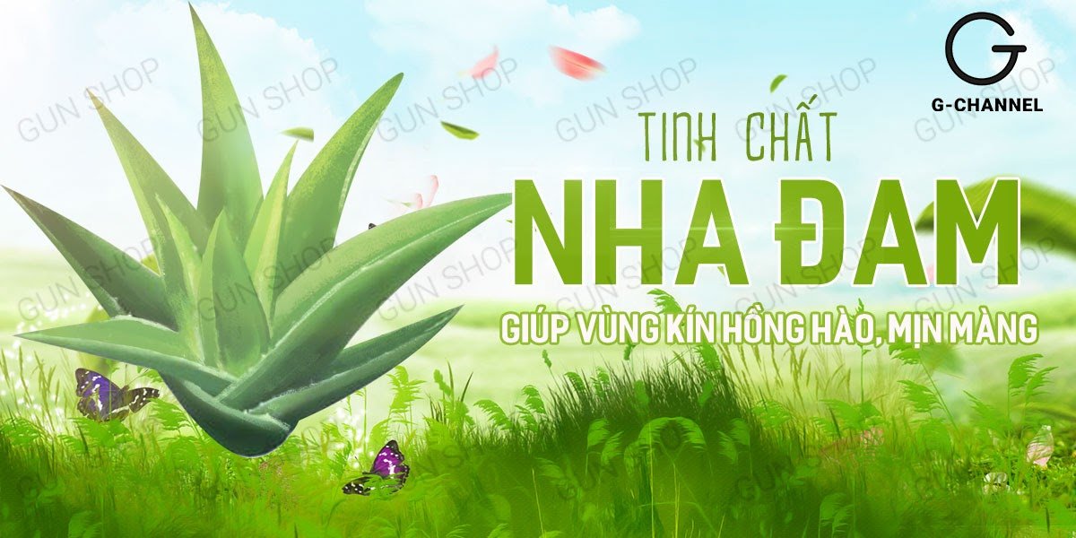 Gel bôi trơn Aloe Vera chính hãng 100ml tăng khoái cảm