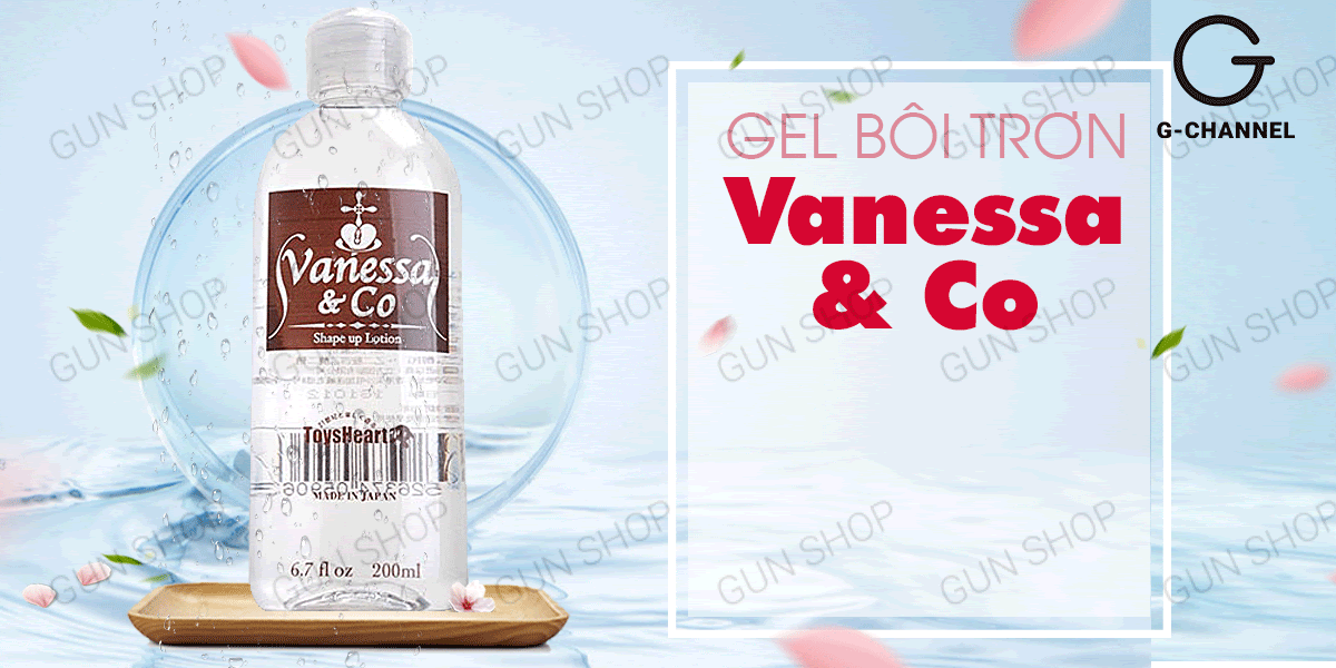 Gel Vanessa Bôi Trơn Siêu Mượt Cấp Ẩm Cao 200ml Mua Ngay