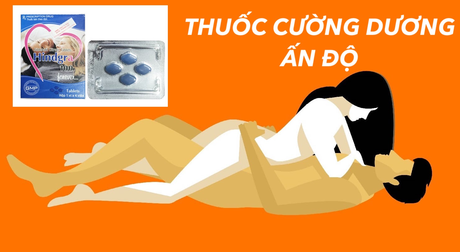Hindgra 100mg Ấn Độ tăng sinh lý mạnh mẽ, chống xuất tinh sớm