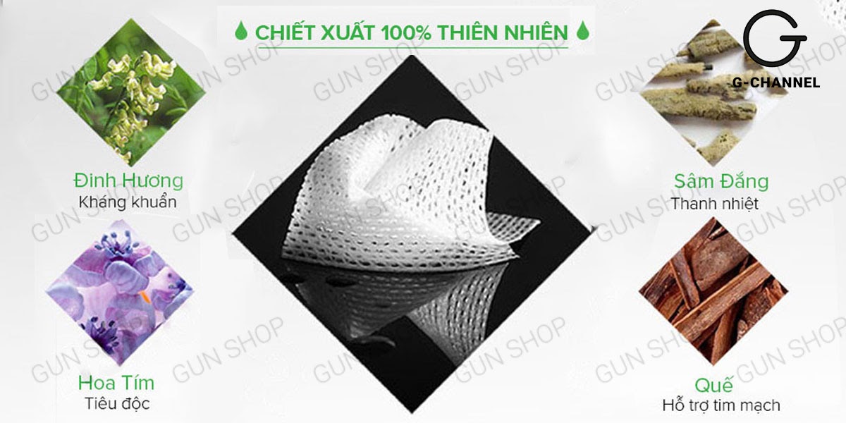 Khăn Lau Peineili Hộp 12 Cái Kéo Dài Thời Gian Xuất Tinh Sớm