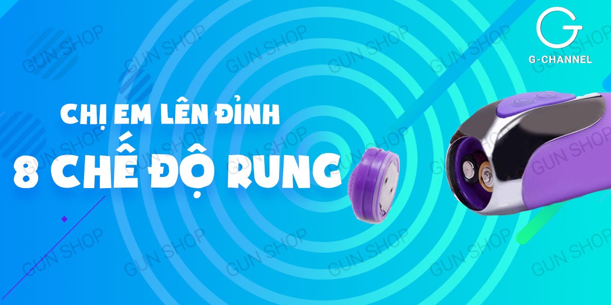 Lưỡi rung đa năng tăng hưng phấn pin sạc - Loveaider chính hãng