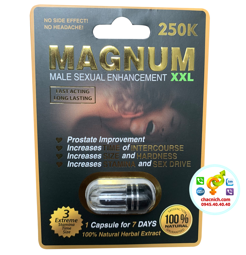 Viên Uống Magnum XXL Tăng Kích Thước Cậu Nhỏ - Giá 250k