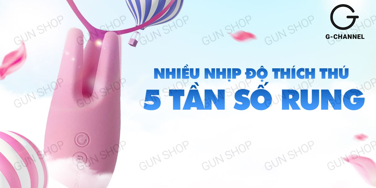 Máy Rung Massage 2 Đầu Svakom Nymph Mạnh Mẽ Sạc Điện - Giảm Đau