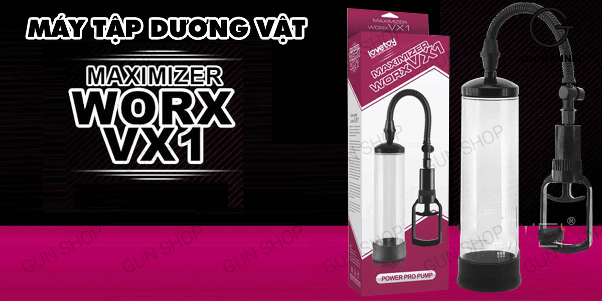 Máy tập dương vật Lovetoy Maximizer VX1 tăng size nhanh hiệu quả