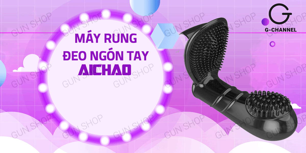 Máy rung ngón tay gai lớn Aichao chất lượng giá tốt