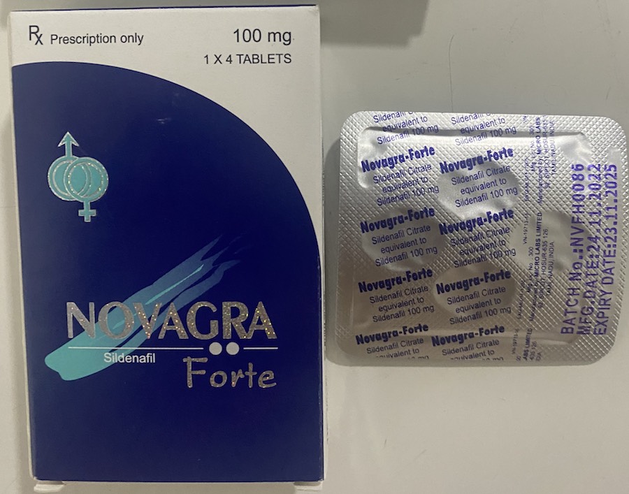 So sánh Thuốc Novagra Forte 100mg cương dương Ấn Độ chống xuất tinh sớm tăng sinh lý  tốt nhất