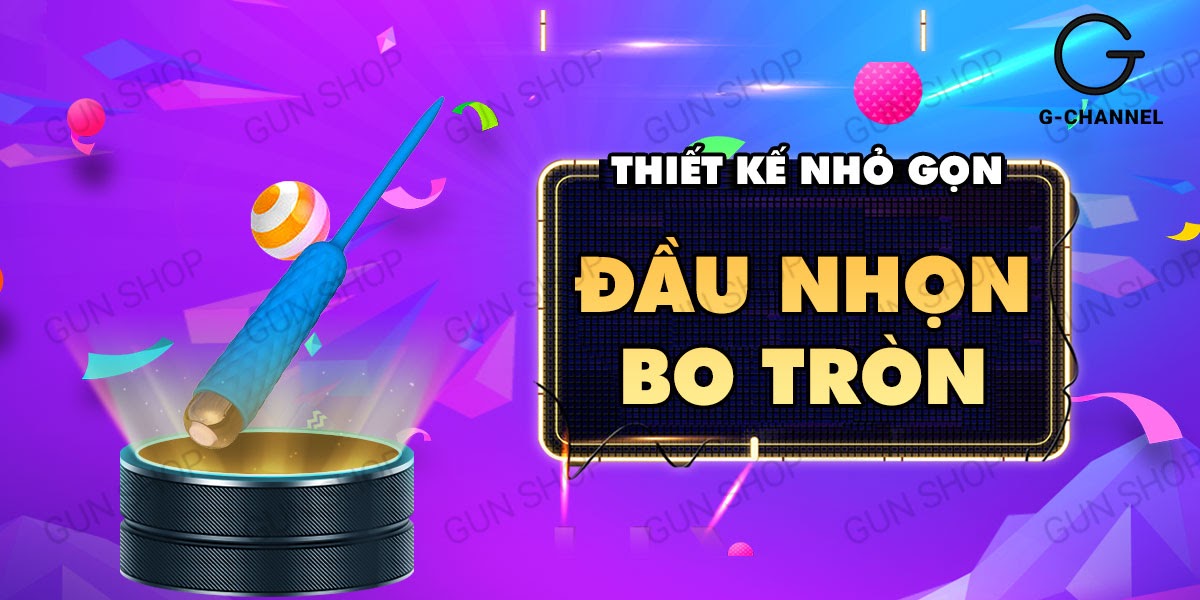Que rung niệu đạo 7 chế độ Leten pin sạc rung mạnh mượt