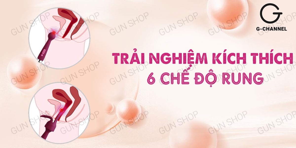 Que rung điểm G Svakom Mini Emma sạc điện mạnh mẽ kích thích