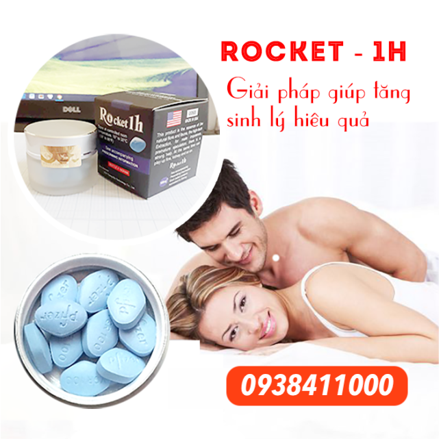 Rocket 1h Mỹ chính hãng hàng đầu tăng cường sinh lý nam giới bền lâu