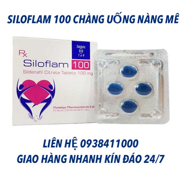 Siloflam 100 trị xuất tinh sớm kéo dài cuộc yêu cường dương nam giới