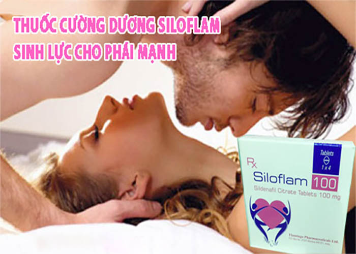Siloflam 100 trị xuất tinh sớm kéo dài cuộc yêu cường dương nam giới