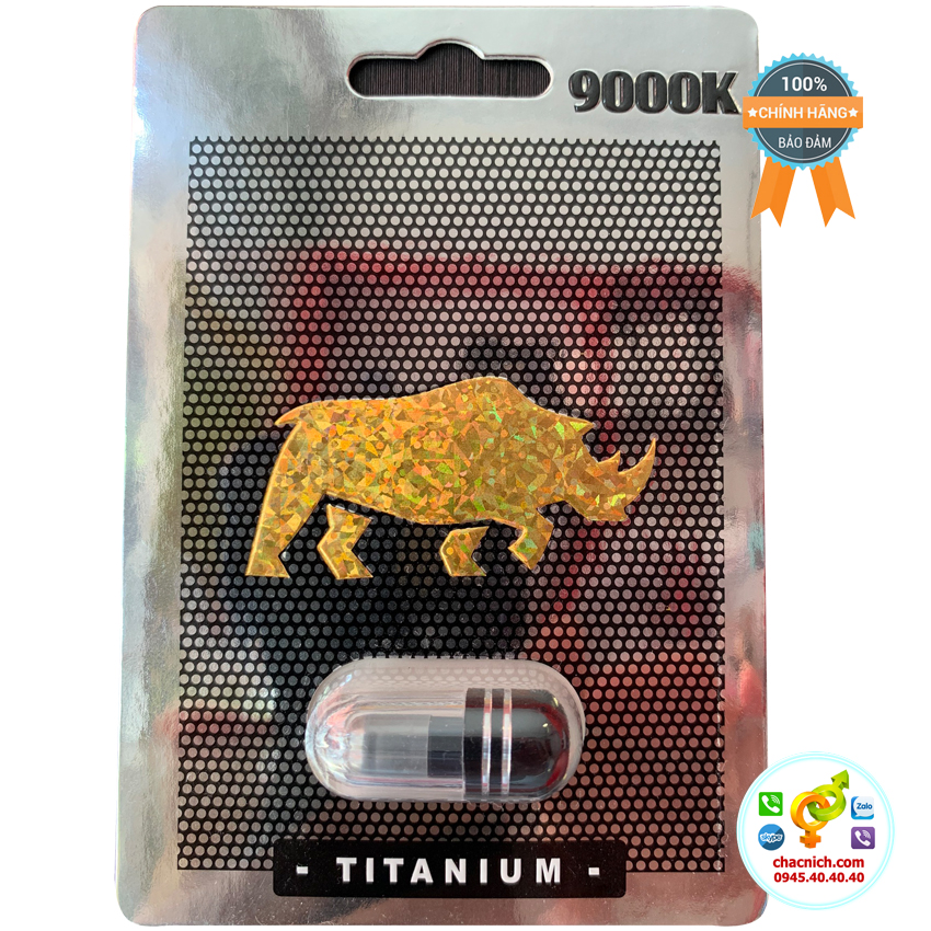 Viên uống Titanium 9000k tăng cương dương nhanh mạnh uy tín