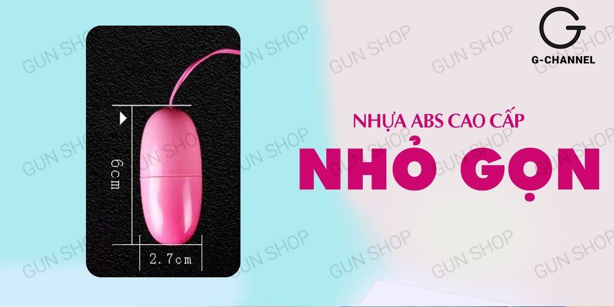 Trứng rung tình yêu mini đầu đơn pin giá rẻ siêu kích thích