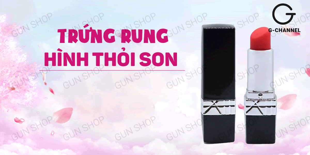 Nhập sỉ Trứng rung hình thỏi son nhiều chế độ rung nhỏ gọn sạc điện  hàng xách tay