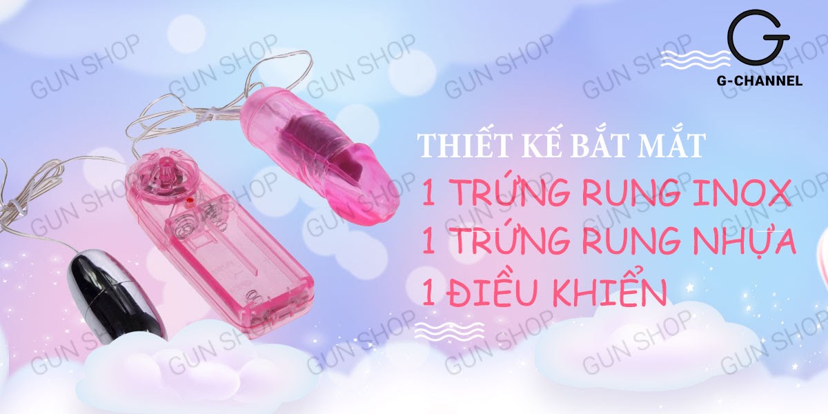 Trứng Rung Tình Yêu 2 Đầu Inox Kích Thích Mua Ngay