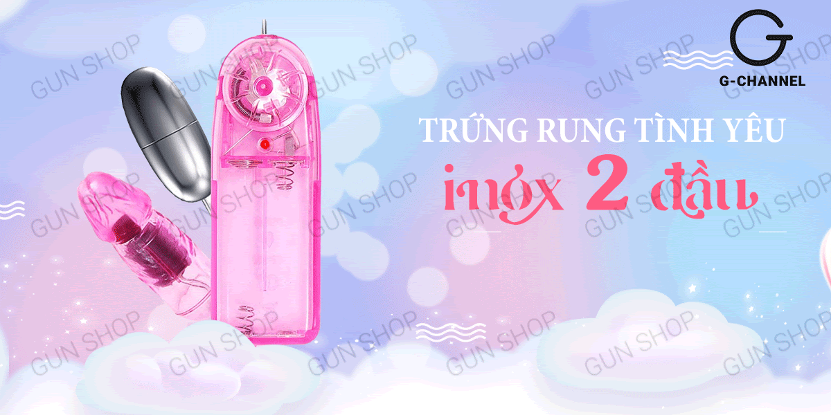 Trứng Rung Tình Yêu 2 Đầu Inox Kích Thích Mua Ngay