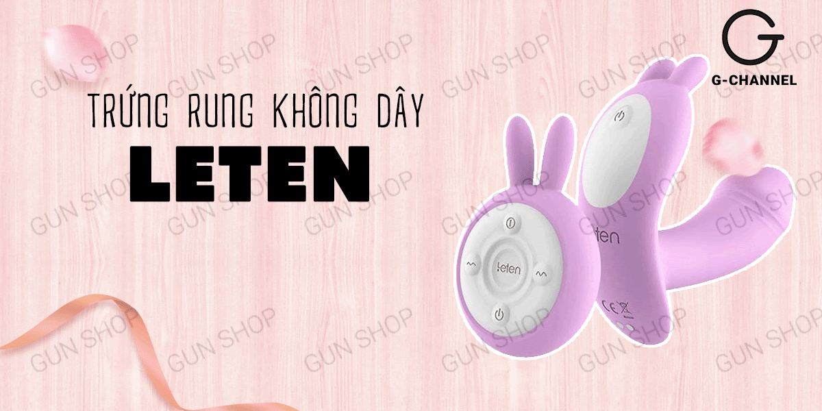 Đánh giá Trứng rung không dây điều khiển từ xa tạo nhiệt ấm sạc điện - Leten  giá tốt