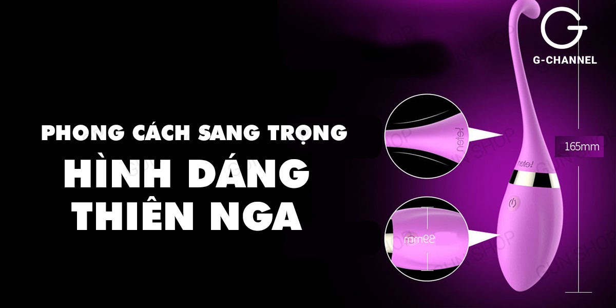 Máy rung không dây sạc tiện lợi Leten Swan cao cấp cho phái mạnh