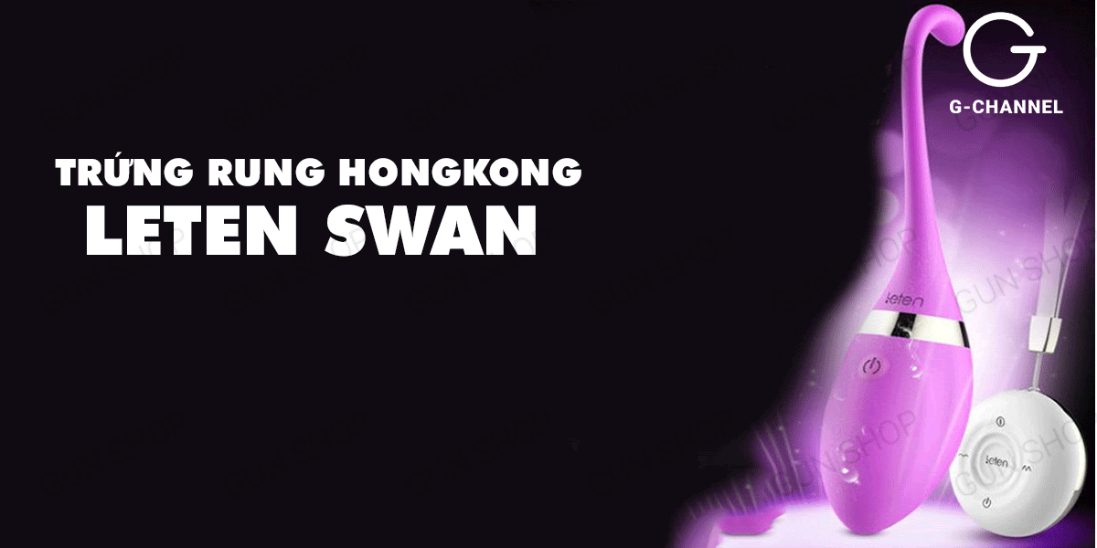 Máy rung không dây sạc tiện lợi Leten Swan cao cấp cho phái mạnh