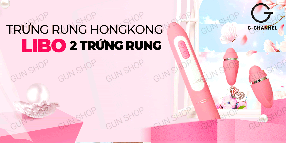 Trứng Rung Điện 2 Trứng Libo Kích Thích Tình Dục Cực Mạnh