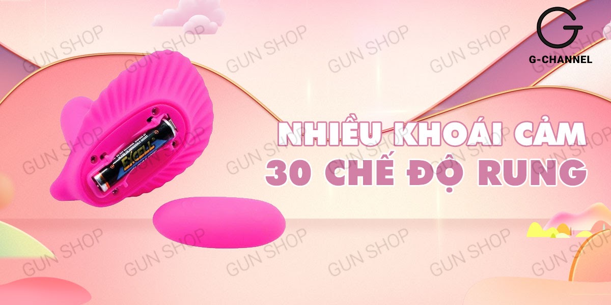 Trứng rung điều khiển remote nhiều chế độ siêu hút khách Pretty Love