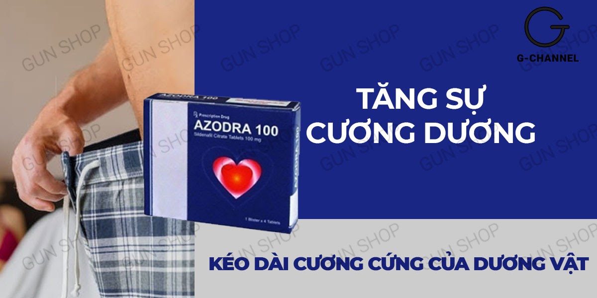 Azodra 50mg tăng cường sinh lý kéo dài thời gian cương dương