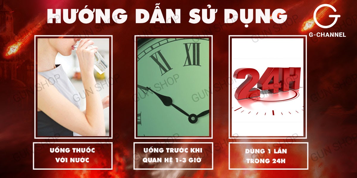 Oxetine 60mg cường dương mạnh mẽ hộp 4 viên tăng sinh lực