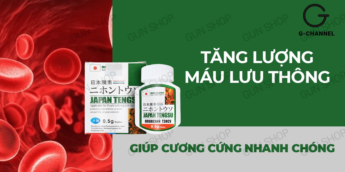 Viên Uống Tengsu Tăng Cường Sinh Lý Nam - Hộp 16 Viên