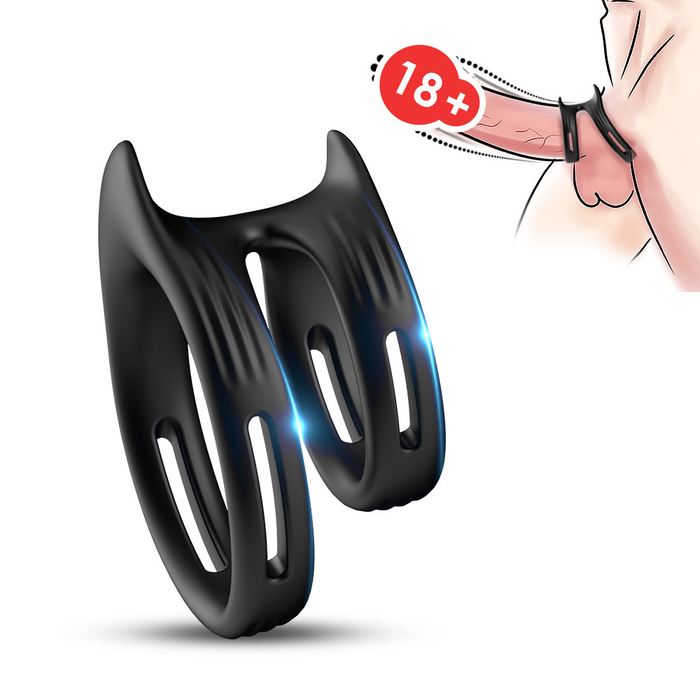 Vòng Đôi Silicon Saty Hard Cao Cấp Kích Dục Tình Dục Nam