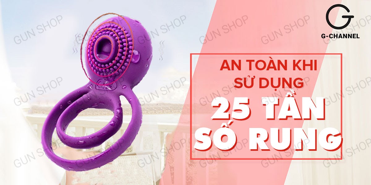 Vòng rung Svakom Tammy sạc điện mạnh mẽ tăng khoái cảm lâu
