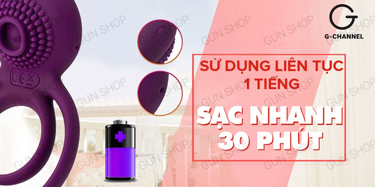 Vòng rung Svakom Tammy sạc điện mạnh mẽ tăng khoái cảm lâu
