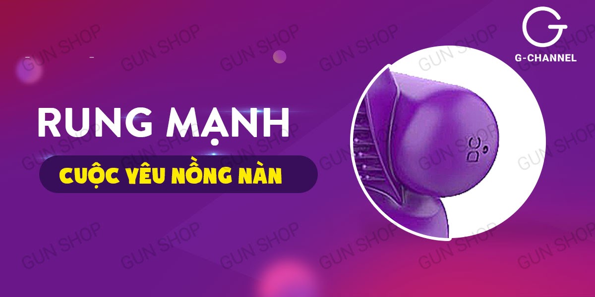 Giá sỉ Vòng rung tăng khoái cảm rung mạnh gai nổi lớn sạc điện - Vibrating PleaSure  loại tốt