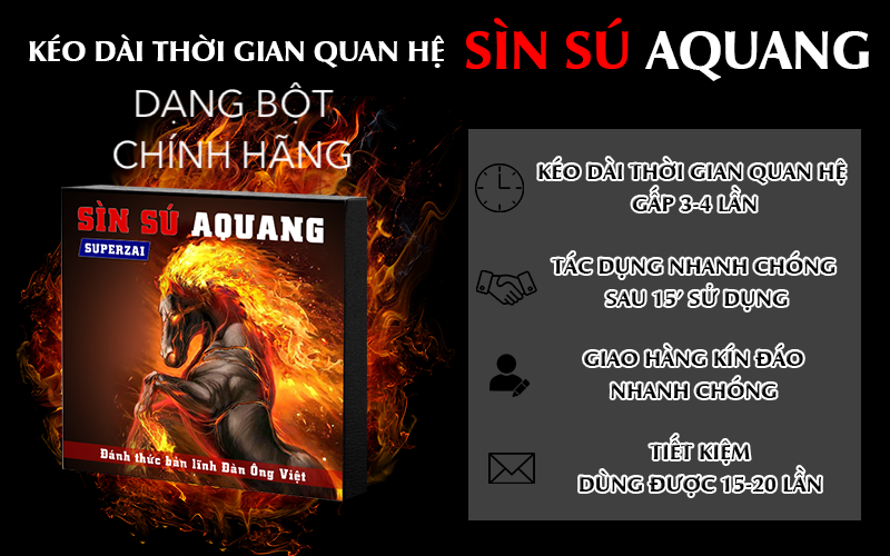 Cao sìn sú a quang aquang có tốt không? Mua ở đâu chuẩn chính hãng?