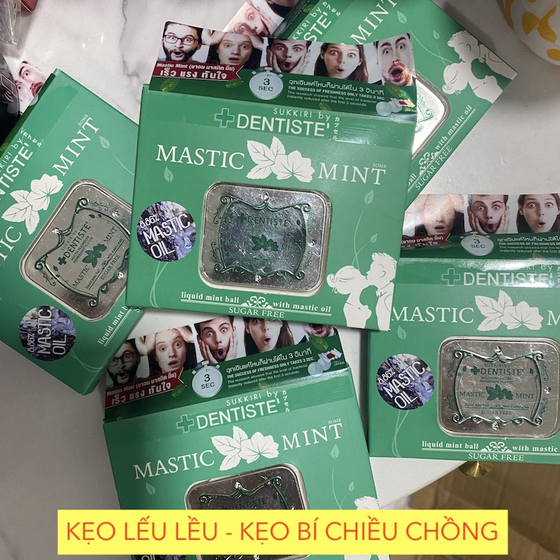 LOVE mint mastic thái lan Kẹo ngậm lếu lều kẹo tình yêu BJ phòng the tăng khoái cảm kích dục