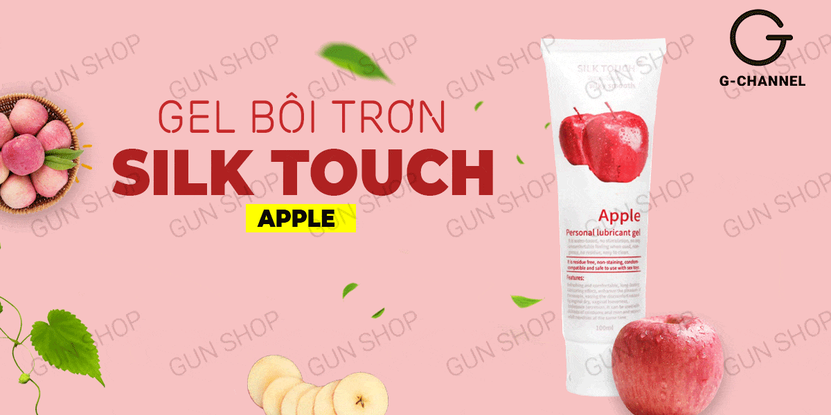  Nơi bán Gel bôi trơn hương táo - Silk Touch - Chai 100ml giá tốt