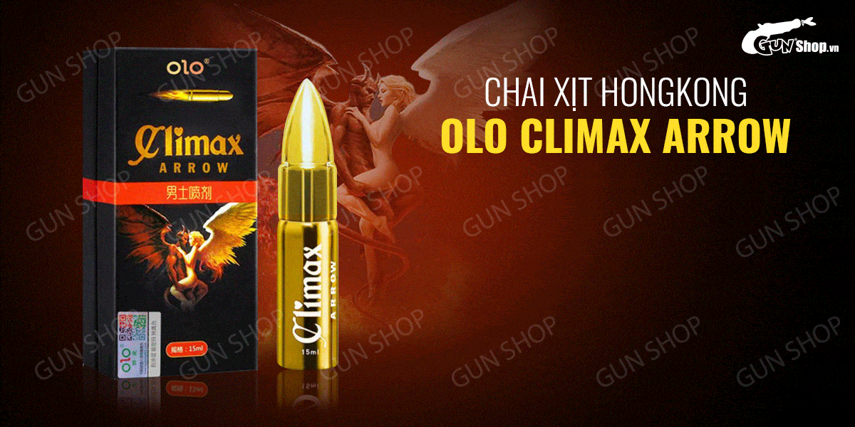  Đánh giá Chai xịt HongKong OLO Climax Arrow - Kéo dài thời gian - Chai 15ml tốt nhất