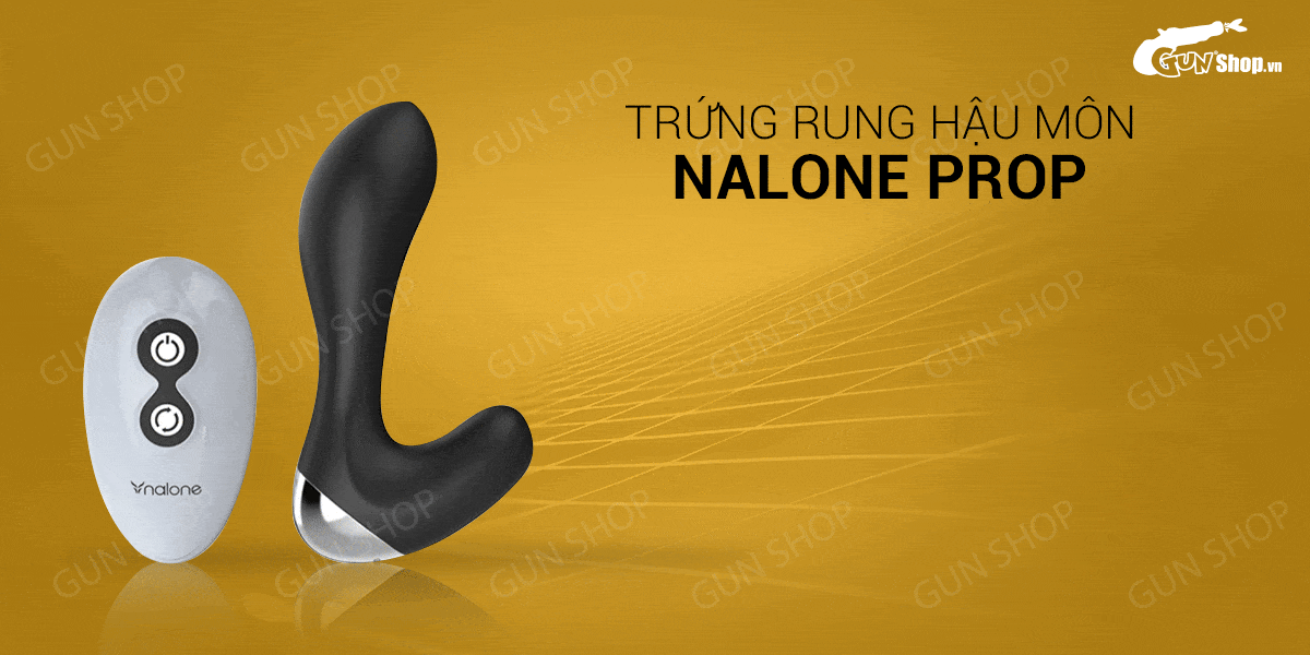  Bỏ sỉ Trứng rung kích thích hậu môn 7 chế độ rung điều khiển từ xa dùng sạc - Nalone Prop cao cấp