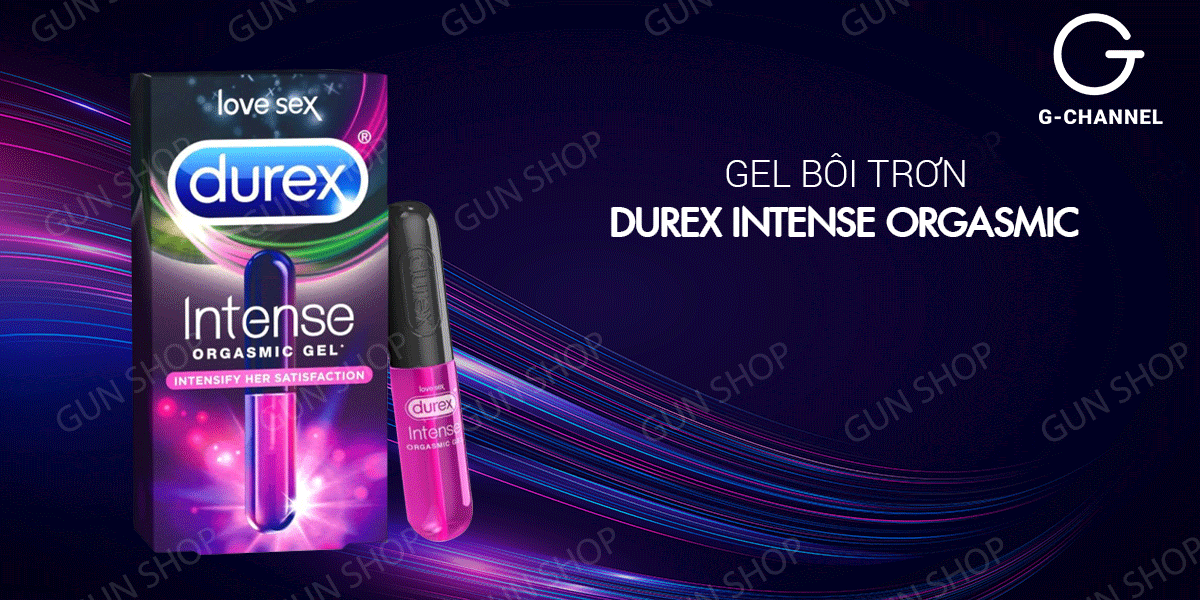 Đánh giá Gel bôi trơn kích thích và tăng khoái cảm nữ - Durex Intense Orgasmic - Chai 10ml loại tốt
