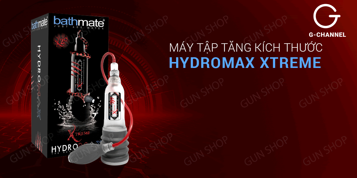  Địa chỉ bán Máy tập tăng kích thước dương vật bơm tay dùng áp suất nước - Hydromax Xtreme hàng mới về