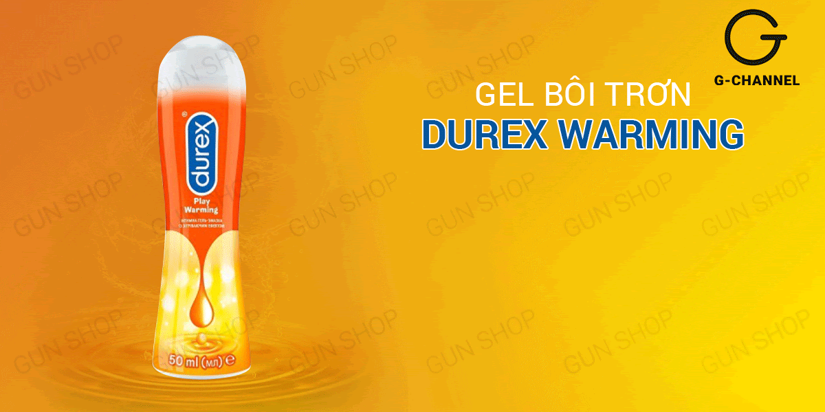  Review Gel bôi trơn nóng ấm - Durex Warming - Chai 100ml loại tốt