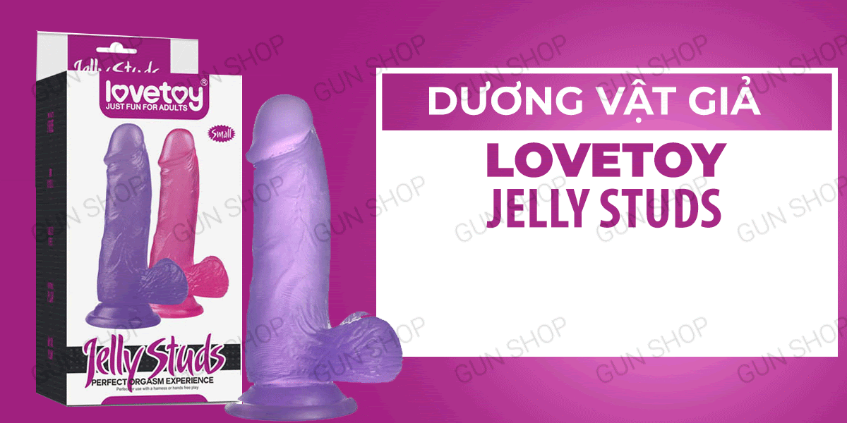  Mua Dương vật giả dính tường - Lovetoy Jelly Studs chính hãng