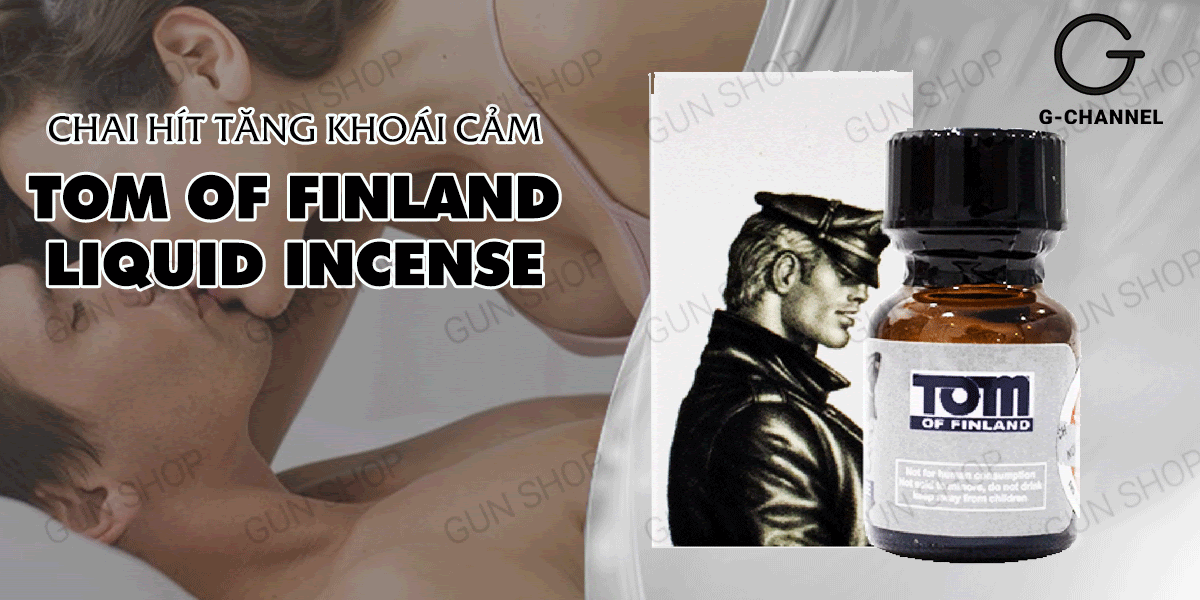 Bỏ sỉ Chai hít tăng khoái cảm Popper Tom Of Finland Liquid Incense - Chai 10ml chính hãng Bỏ sỉ Chai hít tăng khoái cảm Popper Tom Of Finland Liquid Incense - Chai 10ml chính hãng