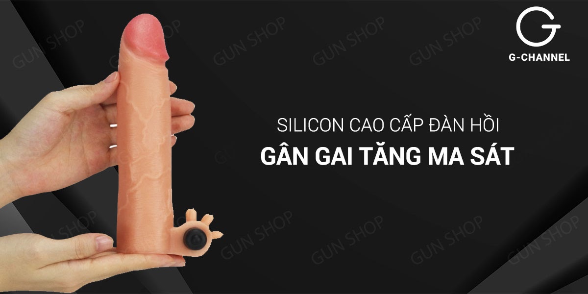 Phân phối Bao cao su đôn dên tăng kích thước rung tăng 38mm - Lovetoy Nature Extender giá sỉ Phân phối Bao cao su đôn dên tăng kích thước rung tăng 38mm - Lovetoy Nature Extender giá sỉ