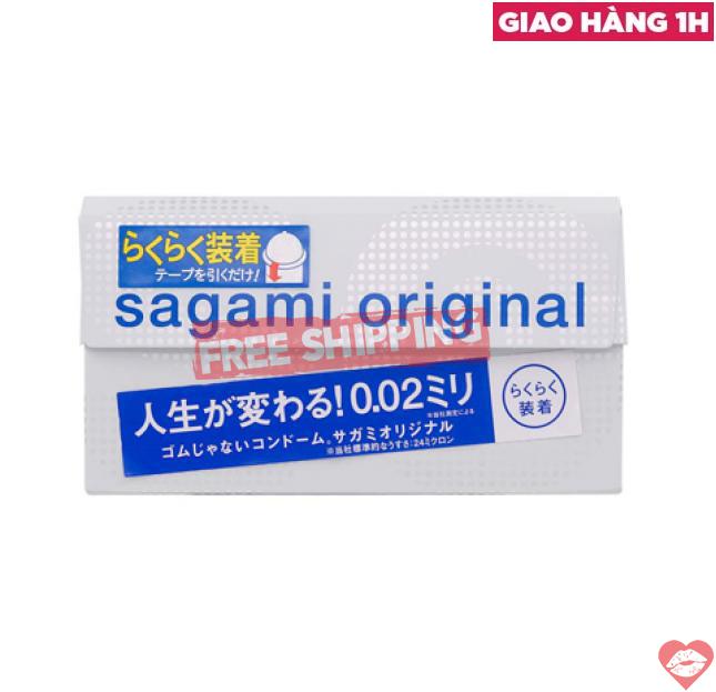 Đại lý Bao cao su Sagami 0.02mm - Siêu mỏng - Hộp 6 cái có tốt không?