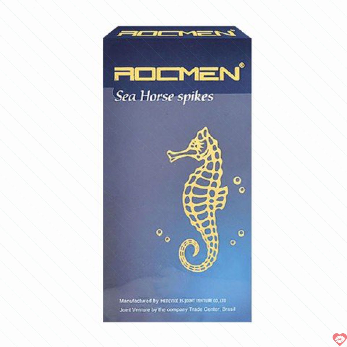 Bao cao su Rocmen Sea Horse Spikes - Kéo dài thời gian - Hộp 10 cái