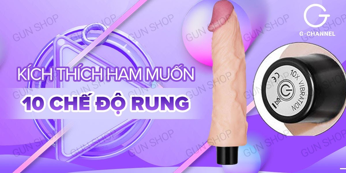  Thông tin Dương vật giả rung 10 chế độ pin - Lovetoy Real Softee cao cấp