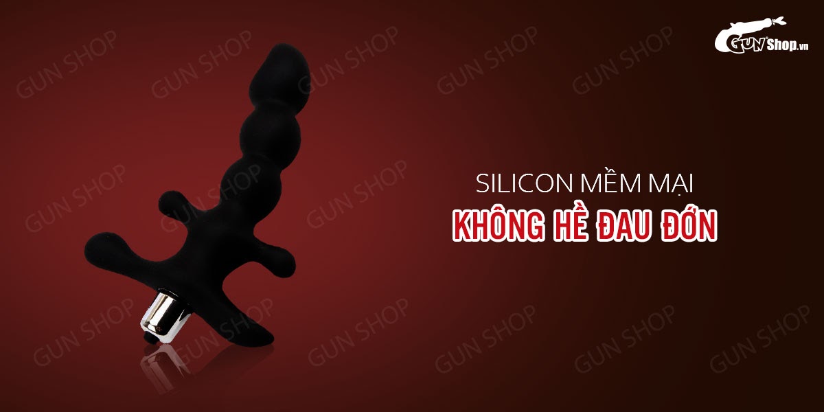 Que rung hậu môn dùng pin Chisa Black Mont tăng khoái cảm
