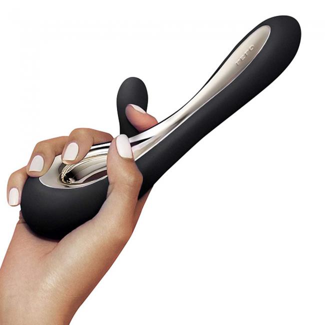 Máy Rung Cao Cấp Nhiều Chế Độ Dành Cho Nữ Lelo Soraya Black