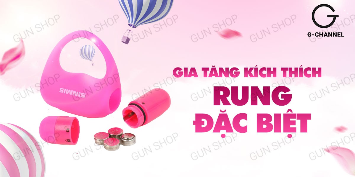 Vòng rung Nalone Sinmis chính hãng tăng khoái cảm, siêu bền