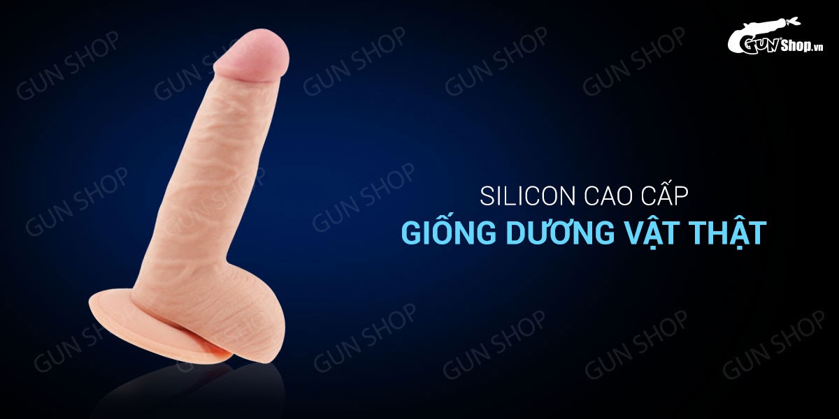  Nhập sỉ Dương vật giả dính tường siêu mềm - Lovetoy Ultra Soft Dude 7.5 chính hãng